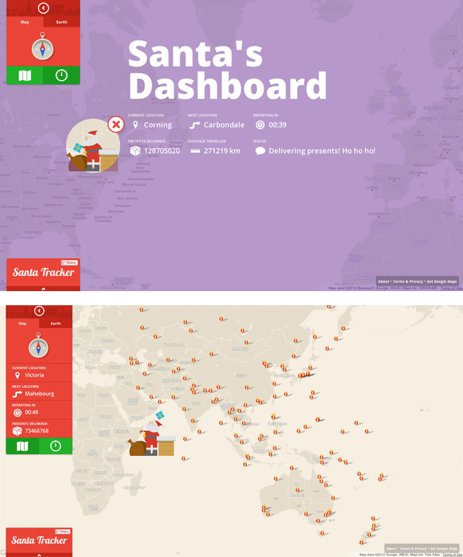 Google Santa Tracker: siga o Papai Noel até o dia do Natal no Chrome