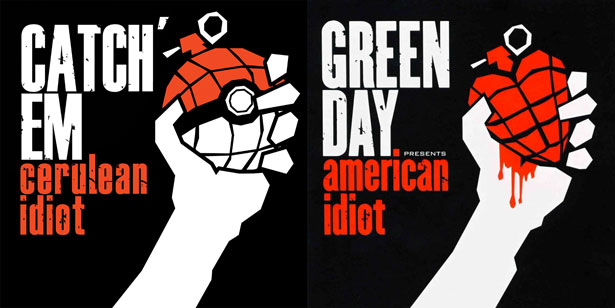 greenday capa parodia