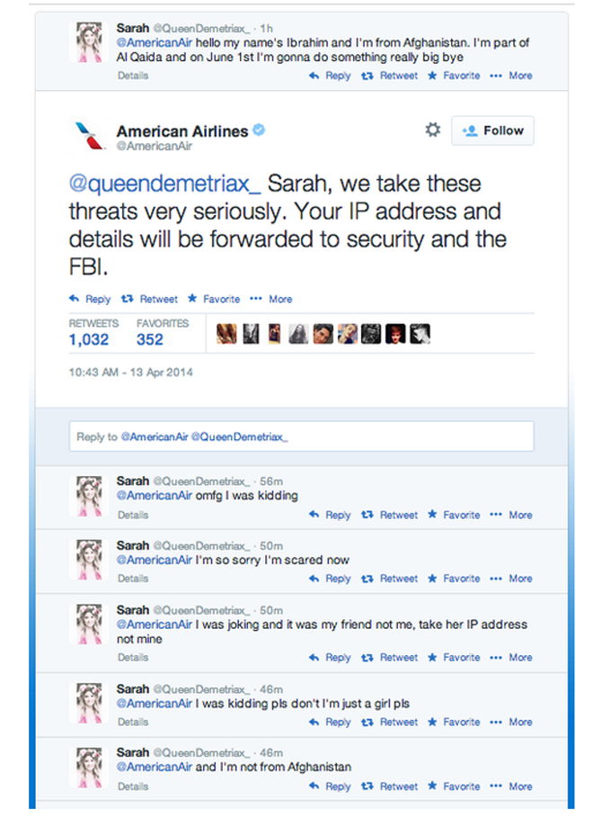 tweet-terrorista-american-airlines